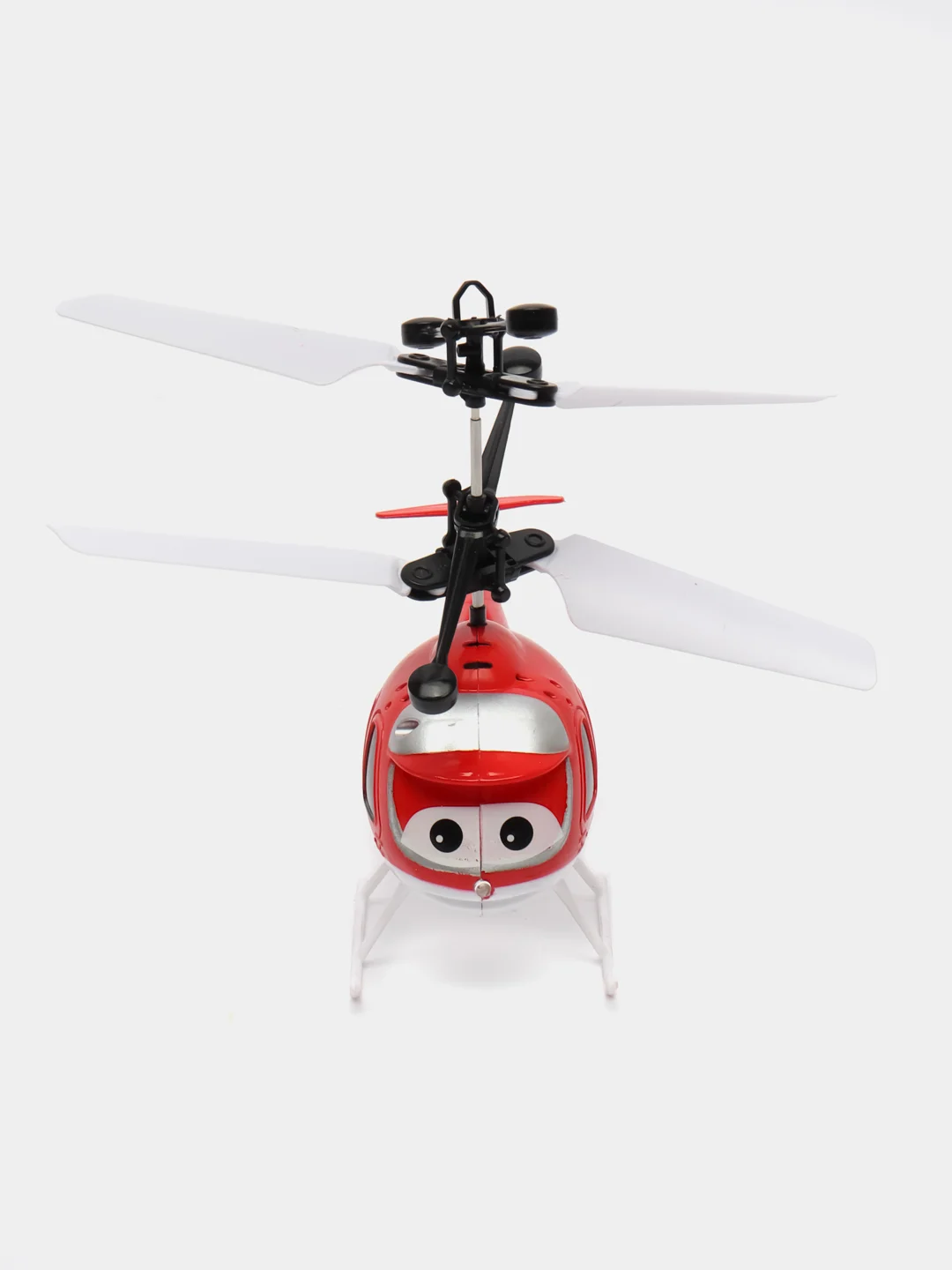 Красный радиоуправляемый детский вертолет Induction Helicopter с пультом управления