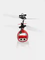 Красный радиоуправляемый детский вертолет Induction Helicopter с пультом управления