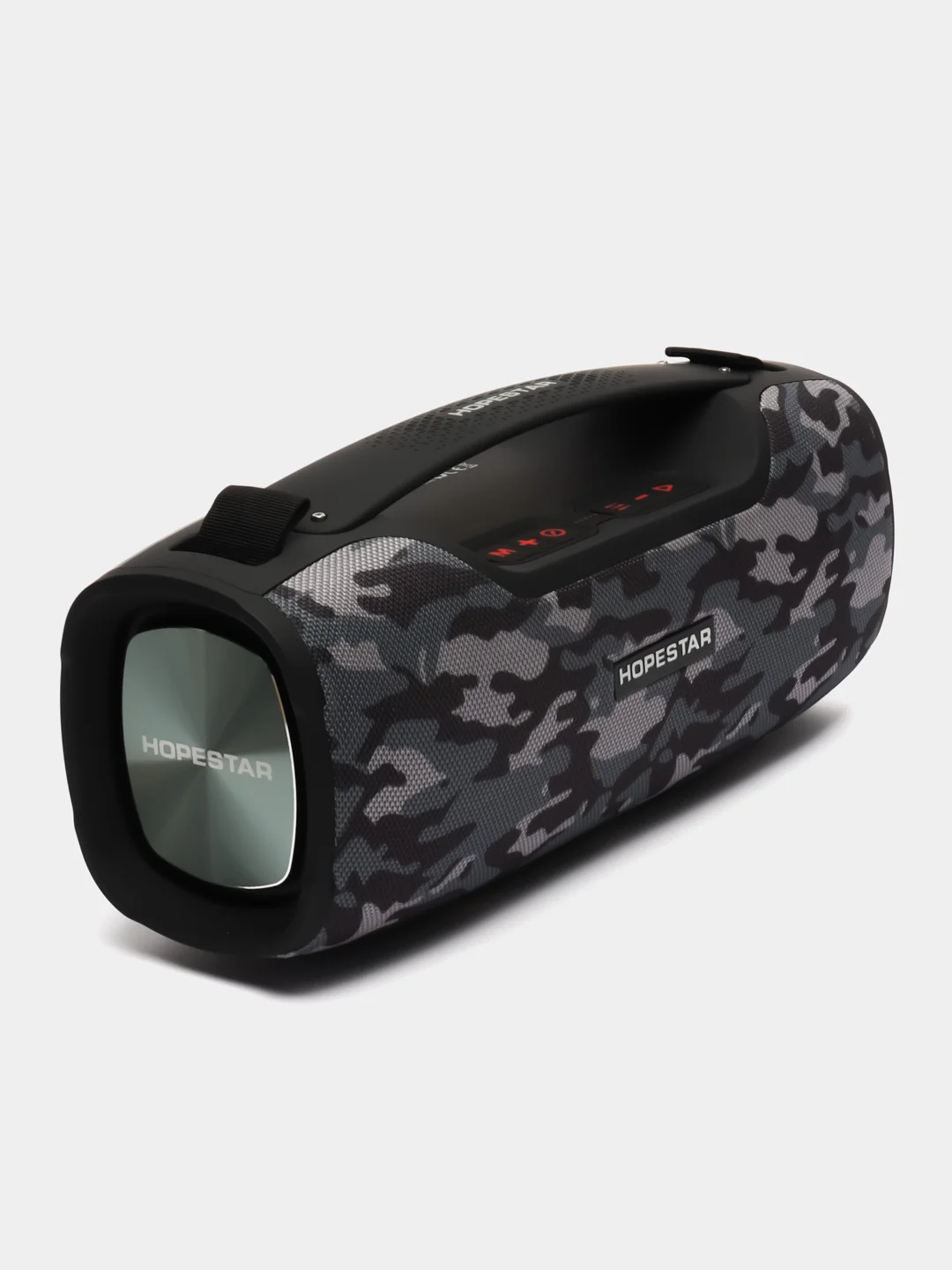 Приглушённый хаки портативная Bluetooth колонка HOPESTAR A6Pro - 55W, с микрофоном, TWS, Premium