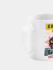Кружка керамическая "Я не злой, я агрессивно настроенный"