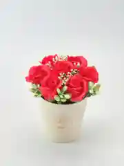 Букет из мыла, красные розы пенные