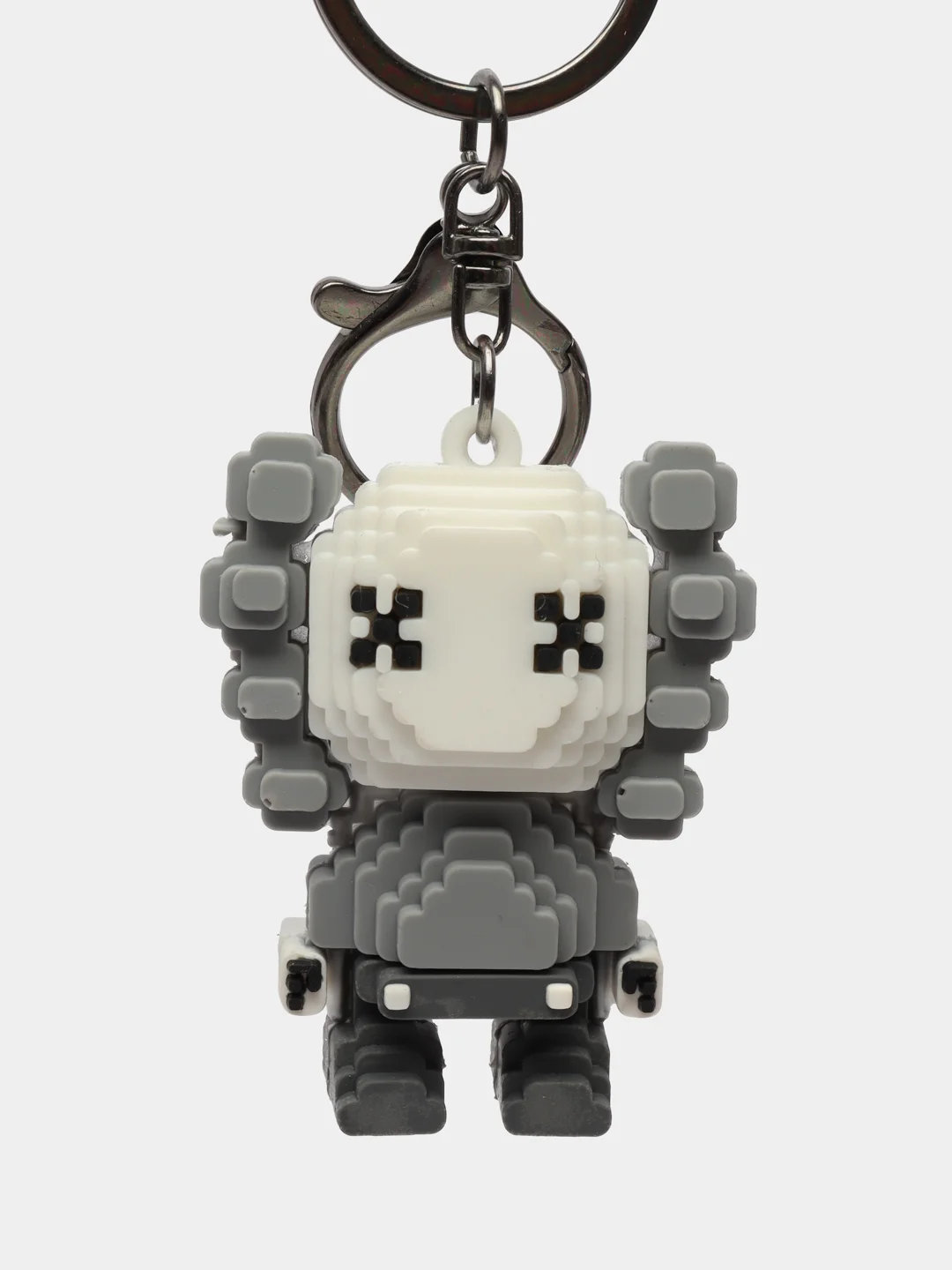 Коричневый брелок-игрушка Kaws для ключей, сумки, рюкзака