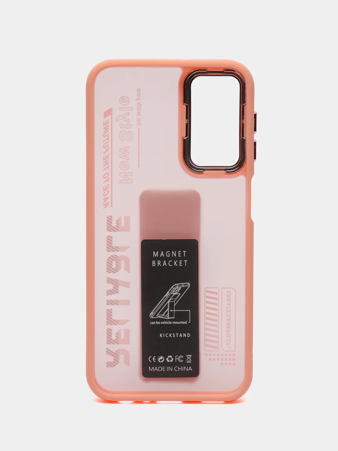 Лавандовый чехол с подставкой на Samsung A24 (Самсунг А24)