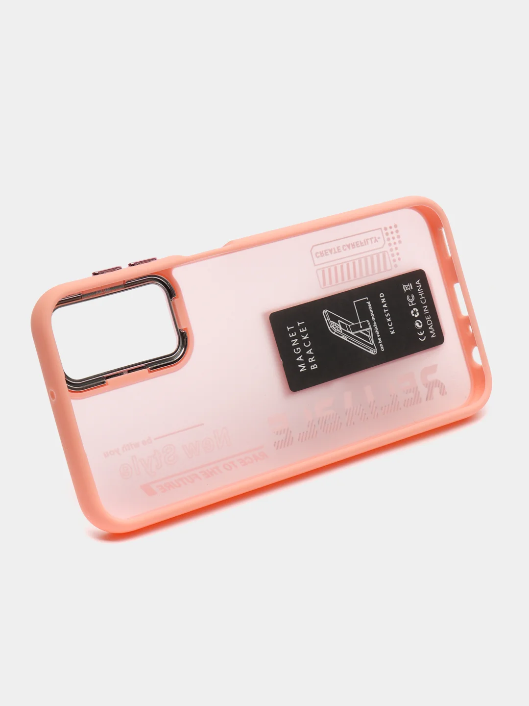 Лавандовый чехол с подставкой на Samsung A24 (Самсунг А24)