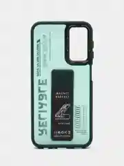 Зеленый чехол с подставкой на Samsung A24 (Самсунг А24)