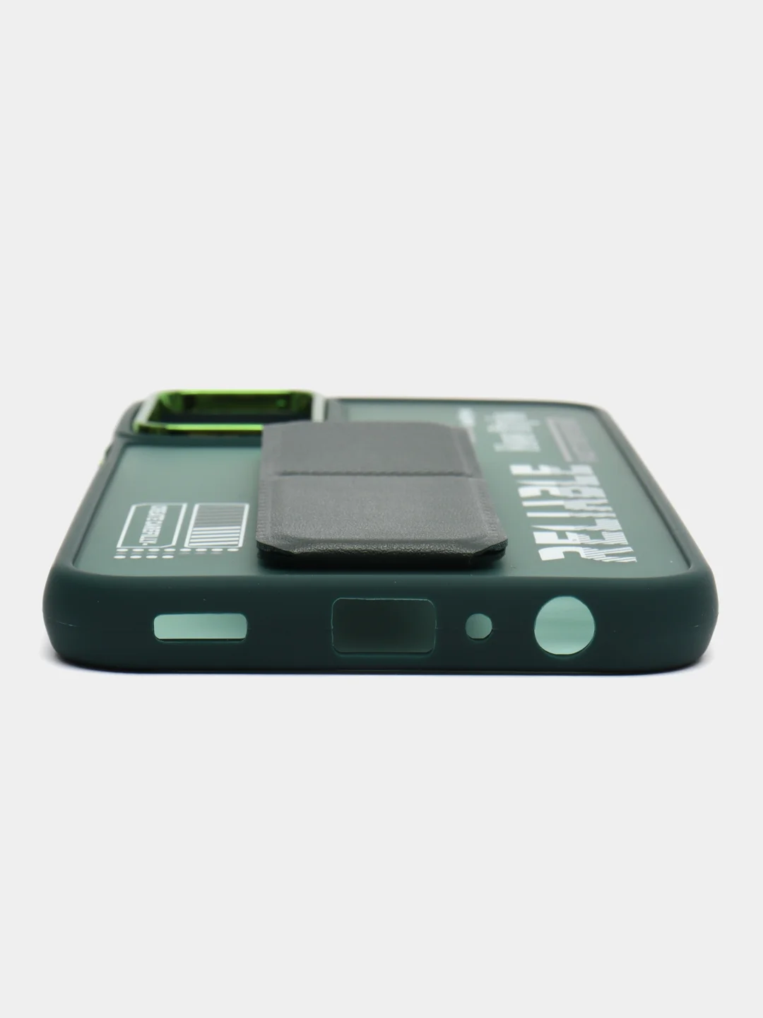 Зеленый чехол с подставкой на Samsung A24 (Самсунг А24)