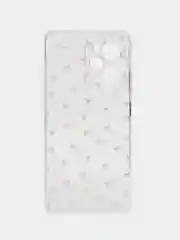 Коралловый меланж чехол на Poco X5 Pro 5G / Сяоми Поко X5 Про 5G прозрачный, с рисунком, защита камеры