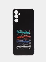 Чехол на Samsung Galaxy A14 4G / Галакси A14 4G прозрачный, с рисунком, защита камеры