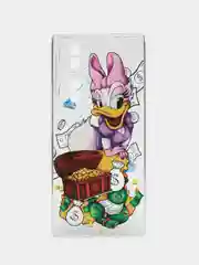 Конфетный силиконовый чехол на Honor 70 / Хонор 70 прозрачный, с рисунком, защита камеры