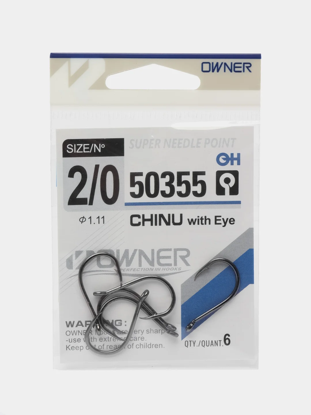 Крючки OWNER CHINU 50355