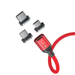 USB кабель магнинтный 4 пин для быстрой зарядки и передачи данных CharGuide Slim line 3.0