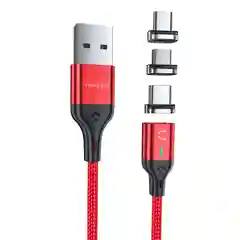 USB кабель магнинтный 4 пин для быстрой зарядки и передачи данных CharGuide Slim line 3.0