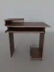 Шоколадный стол компьютерный мини