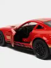 Машинка металлическая 1:36 спортивная красная с открывающимися дверями
