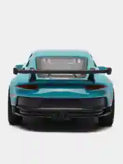 Машинка металлическая 1:36 спортивная бирюзовая с открывающимися дверями
