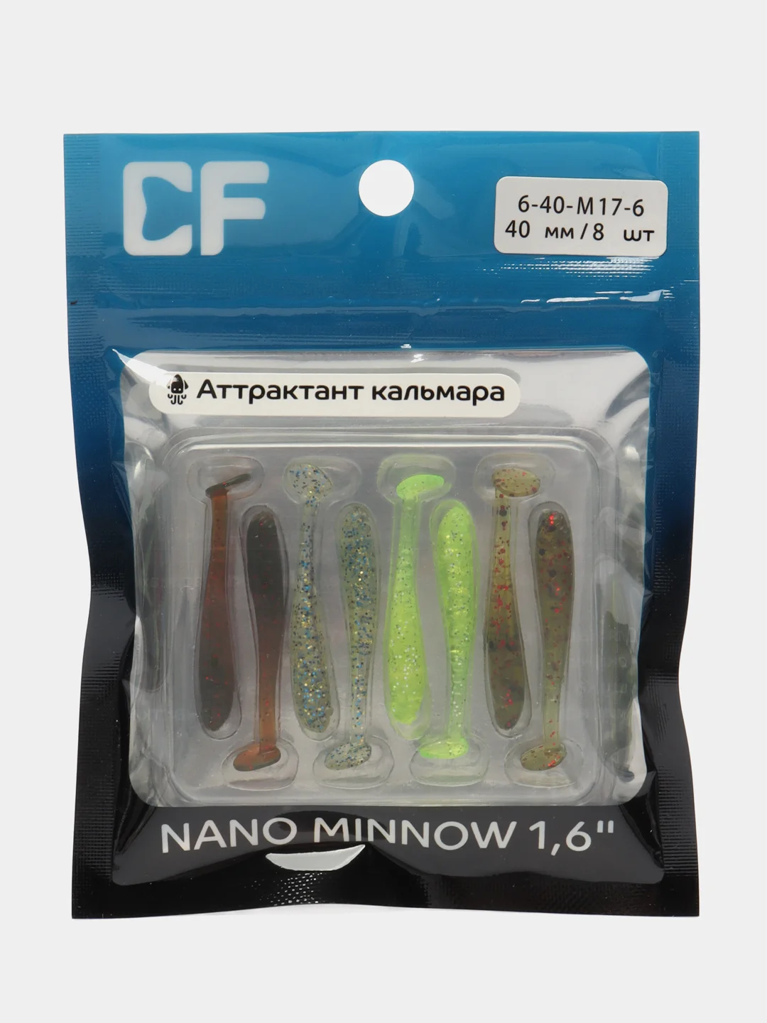 Приманка для микроджига CF Nano Minnow 1.6" M17