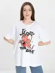 Белый футболка женская