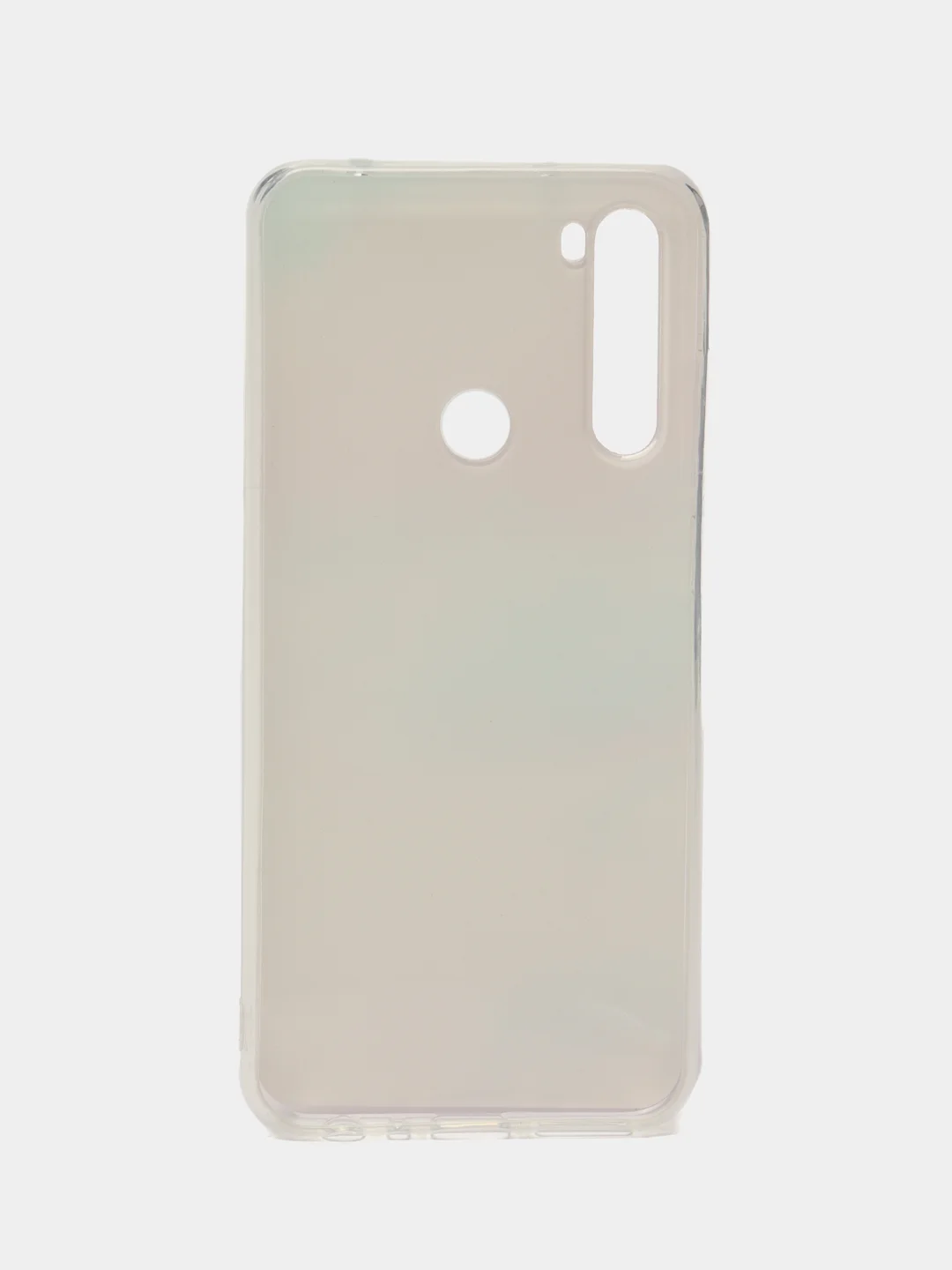 Оранжевый чехол на Xiaomi Redmi Note 8T / Сяоми Редми Нот 8T прозрачный, с рисунком, защита камеры