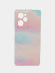 Чехол на Poco X5 Pro 5G / Сяоми Поко X5 Про 5G прозрачный, с рисунком, защита камеры