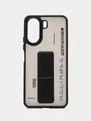 Черный чехол с подставкой на Xiaomi Redmi 13C и Poco C65 (Сяоми Редми 13Ц и Поко Ц65)
