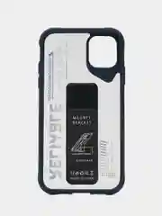 Темно-синий чехол с подставкой на iPhone 11 (Айфон 11)