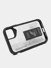 Черный чехол с подставкой на iPhone 11 (Айфон 11)