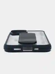 Серый чехол с подставкой на iPhone 13 (Айфон 13)