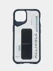 Темно-синий чехол с подставкой на iPhone 13 (Айфон 13)