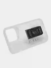 Белый чехол с подставкой на iPhone 13 Pro (Айфон 13 Про)