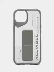 Серый чехол с подставкой на iPhone 14 (Айфон 14)