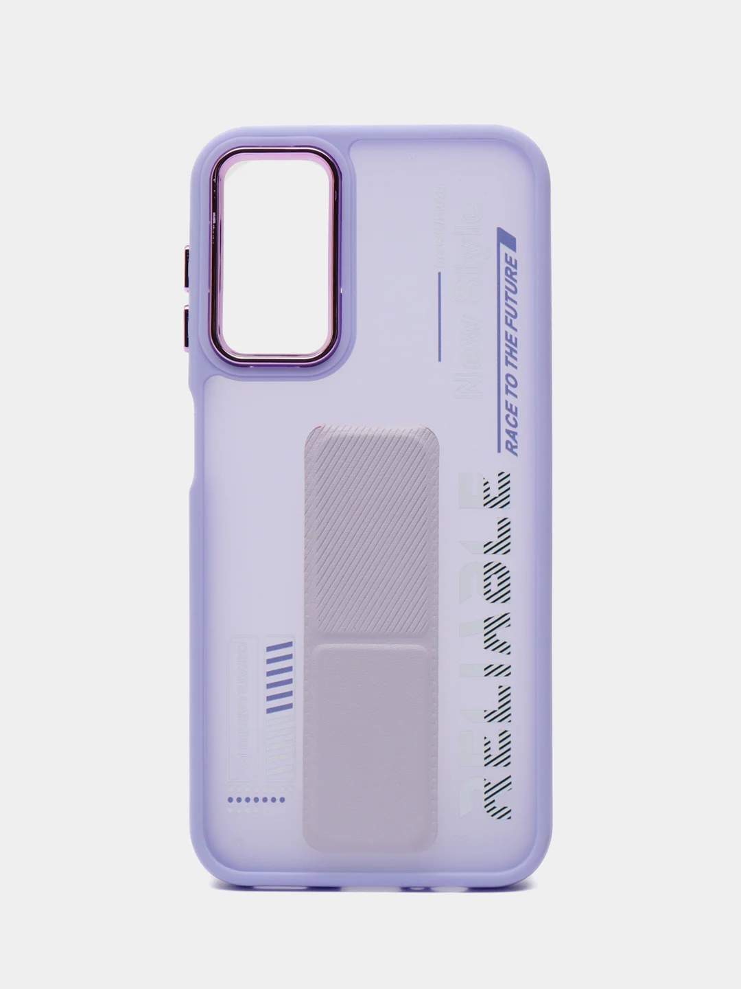 Лавандовый чехол с подставкой на Samsung A14 (Самсунг А14)