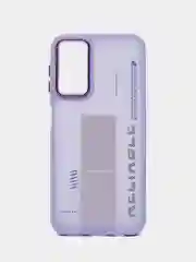 Лавандовый чехол с подставкой на Samsung A14 (Самсунг А14)