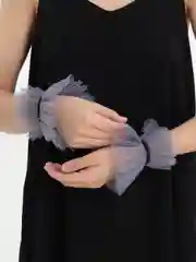 Серый манжеты на рукава ESCHO