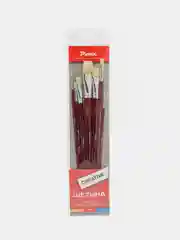 Набор кистей "creative line" щетина 7 шт. ПЛОСКИЕ