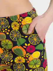 Желтый костюм женский, пижама, футболка и бриджи