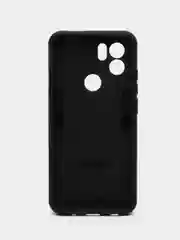 Черный чехол для Xiaomi Redmi A1+/A2+/Poco C51 противоударный, с подставкой кольцом, с магнитом