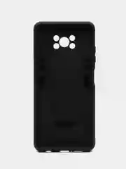 Синий чехол Xiaomi Poco X3 NFS/X3/X3 Pro Proпротивоударный, с металлической подставкой кольцом