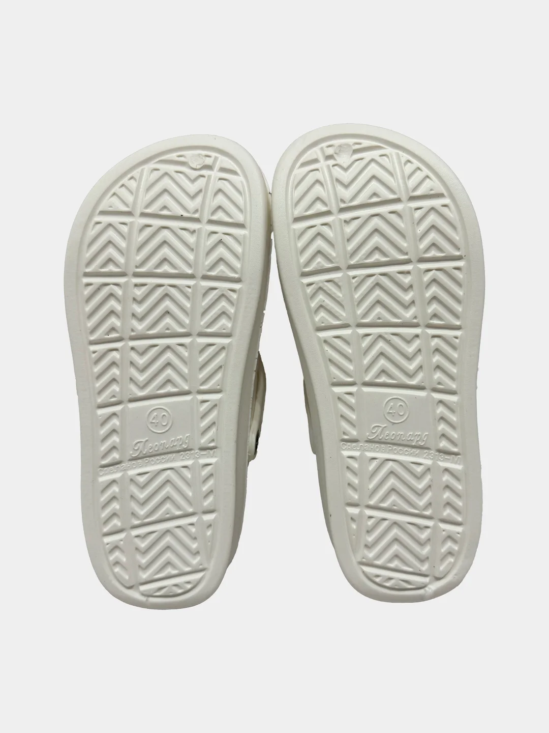 Белый сабо женские, 35-41, тапочки