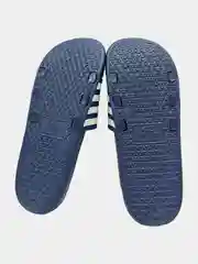 Синий сланцы мужские, 39-45, тапочки в полоску