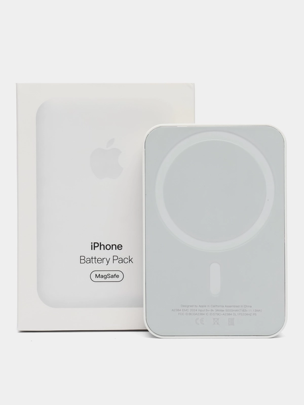 Аккумулятор внешний для iPhone, беспроводная зарядка MagSafe