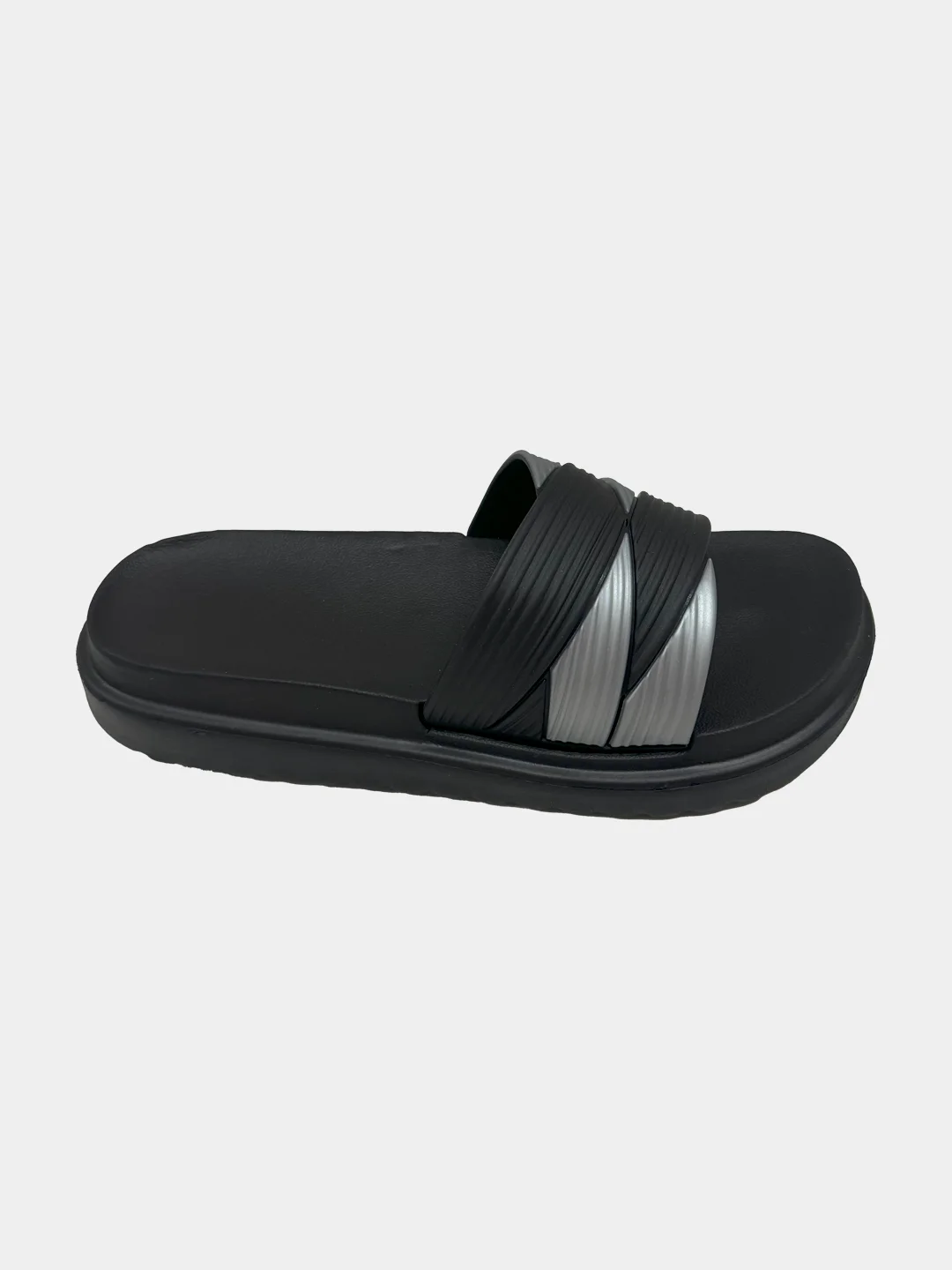 Черный сланцы женские, тапочки 35-41