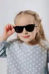 Детские солнечные очки + чехол, гибкие с UV400