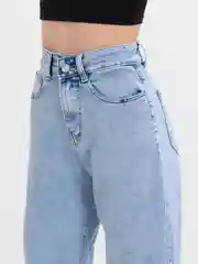 Голубой джинсы женские mom fit с высокой посадкой, голубые и черные МОМ