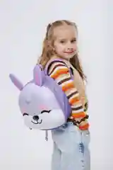 Сиреневый детский рюкзак для садика
