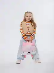 Сиреневый детский рюкзак для садика