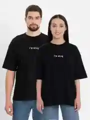 Футболка оверсайз "I am okay", унисекс, oversize, T-Shirt с принтом, хлопок