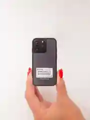 Черный маленький mini телефон / мини смартфон сенсорный