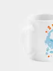 Кружка керамическая "Я тюлень и мне все лень"