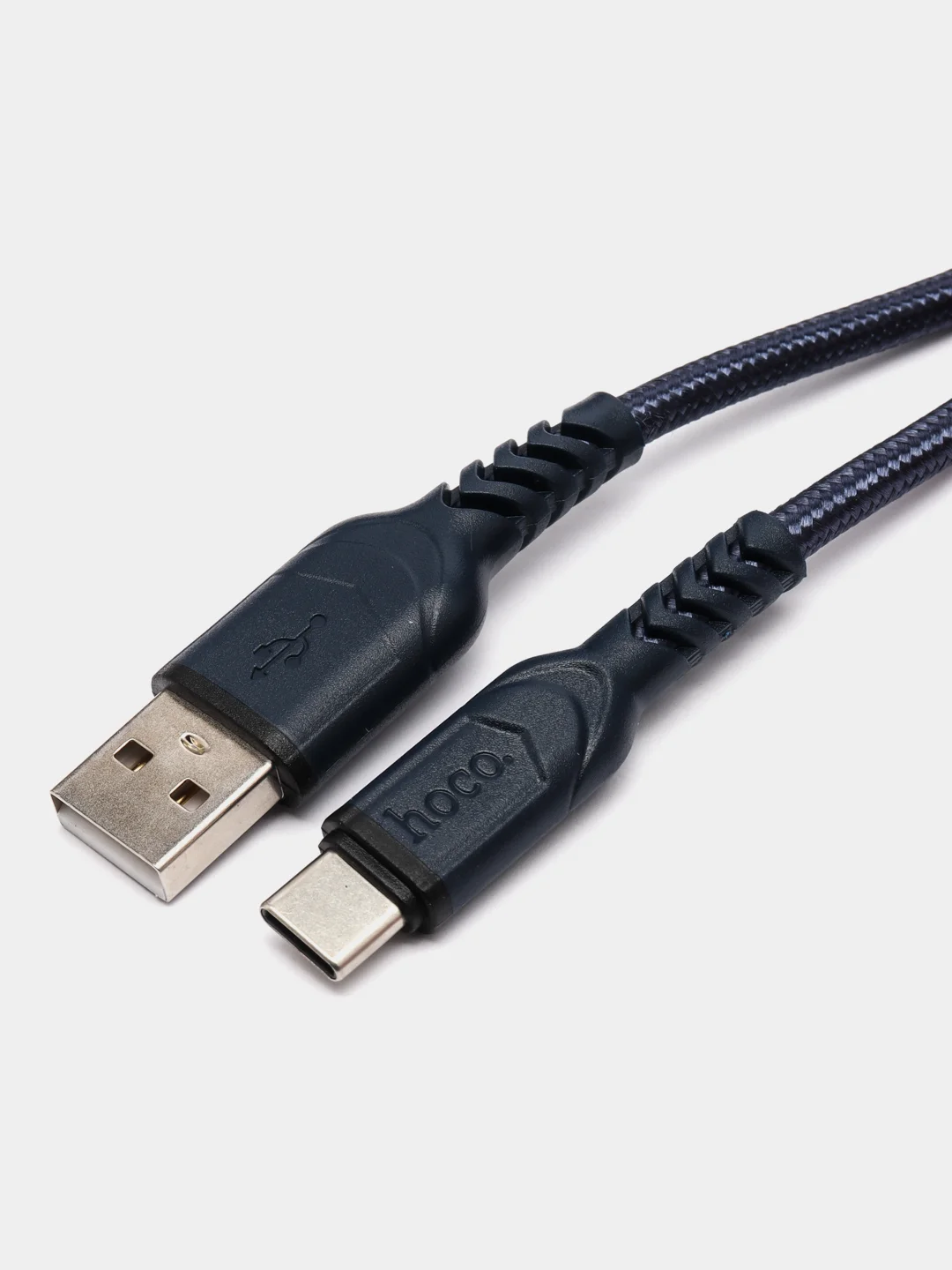 Синий кабель HOCO X59 1/2/ метра (USB Type-C, 3А, для Android)