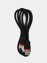 Черный кабель HOCO X59 1/2/ метра (USB Type-C, 3А, для Android)